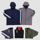 جاكيت رياضى مبطن طباعة رجالى سوفت مستورد بطانة هايدى الوان متعددة شتوي من تورنيدو - 2641601