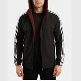 جاكيت رياضي كابيشوه طباعة رجالى سوفت مستورد بطانة هايدي الوان متعددة شتوي من تورنيدو - 2641602