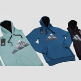 سويت شيرت هودي طباعة رجالى قطن ميلتون الوان متعددة شتوي من تورنيدو - 2651301