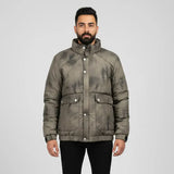 جاكيت ساده مشبح رجالي ووتر بروف الوان متعددة شتوي من مودرن اوتفيت - 2675