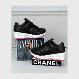 حذاء اسنيكرز حريمى فوندي جلد إسكاي مستورد ونعل PVC حقن الوان متعددة كل المواسم من ميلانو - 27311