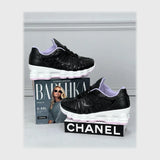 حذاء اسنيكرز حريمى فوندي جلد إسكاي مستورد ونعل PVC حقن الوان متعددة كل المواسم من ميلانو - 2732