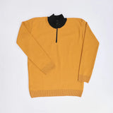 بلوفر نص سوسته رجالي عجينة تركي مستردة شتوي من جي زد - 273