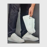 حذاء سنيكرز رجالى فوندي جلد اسكاي مستورد ونعل PVC حقن ألوان متعددة جميع المواسم من ايجيل - 2783