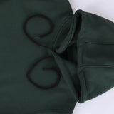 سويت شيرت هودي رجالي ميلتون اسفنجي تقيل قطن 100% مستورد زيتي شتوي من جي زد - 291