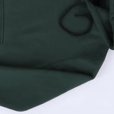 سويت شيرت هودي رجالي ميلتون اسفنجي تقيل قطن 100% مستورد زيتي شتوي من جي زد - 290