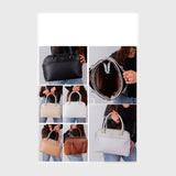 شنطه يد حريمى جلد الوان متعددة جميع المواسم من المتحف للشنط - 28943