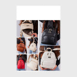 شنطه ظهر حريمى جلد الوان متعددة جميع المواسم من المتحف للشنط - 28954