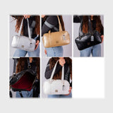 شنطه يد حريمى جلد الوان متعددة جميع المواسم من المتحف للشنط - 28970