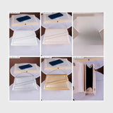 شنطه يد حريمى جلد الوان متعددة جميع المواسم من المتحف للشنط - 28974