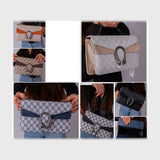 شنطه كروس حريمى جلد الوان متعددة جميع المواسم من المتحف للشنط - 28990