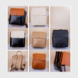 شنطه ظهر حريمى جلد الوان متعددة جميع المواسم من المتحف للشنط - 29470