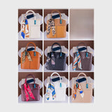 شنطه يد حريمى جلد الوان متعددة جميع المواسم من المتحف للشنط - 29483