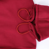 سويت شيرت هودي رجالي ميلتون اسفنجي تقيل قطن 100% مستورد نبيتي شتوي من جي زد - 296