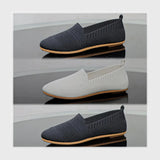 حذاء سنيكرز حريمى فوندي تريكو خيط مستورد ونعل PVC حقن الوان متعددة جميع المواسم من كيو كيو - 2P232-5