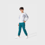 ترنج قطعتين اولادي اولادي ملتون قطن100‎%‎ ‌‎ الوان متعددة شتوي من لارك ارت - 3001