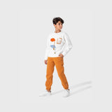 ترنج قطعتين اولادي اولادي ملتون قطن100‎%‎ ‌‎ الوان متعددة شتوي من لارك ارت - 3002