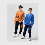 ترنج قطعتين اولادي اولادي ملتون قطن100‎%‎ ‌‎ الوان متعددة شتوي من لارك ارت - 3003