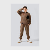 ترنج قطعتين اولادي اولادي قطيفة مضلع مستوردة الوان متعددة شتوي من لارك ارت - 3004