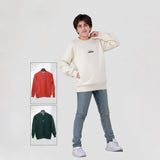 سويت شيرت راوند اولادى ميلتون قطن 100% اوف وايت-احمر-اخضر شتوي من بابلو - 3004