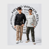 ترنج قطعتين اولادي اولادي بيكا مستوردة مبطنة هايدي الوان متعددة شتوي من لارك ارت - 3008