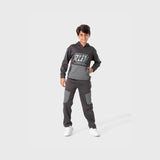 ترنج قطعتين اولادي اولادي بيكا مستوردة مبطنة هايدي الوان متعددة شتوي من لارك ارت - 3010