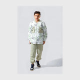 ترنج قطعتين اولادي اولادي وتر بروف بنطلون قطيفة مضلع مستوردة الوان متعددة شتوي من لارك ارت - 3012