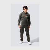 ترنج قطعتين اولادي اولادي بيكا مستوردة مبطنة هايدي الوان متعددة شتوي من لارك ارت - 3013