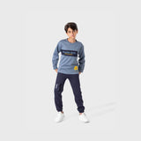 ترنج قطعتين اولادي اولادي بيكا مستوردة مبطنة هايدي الوان متعددة شتوي من لارك ارت - 3014