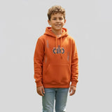 سويت شيرت هودي اولادى ميلتون قطن 100% اصفر-ابيض-اورانج شتوي من بابلو - 3018