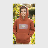 سويتشيرت هودي مطبوع اولادي ميلتون قطن 100% الوان متعددة شتوي من بابلو - 3021