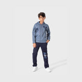 ترنج قطعتين اولادي بيكا مستوردة مبطنة هايدي الوان متعددة شتوي من لارك ارت - 3021