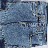 بنطلون 2 جيب اولادي من سن 6 سنين ل 12 سنه بوي فريند تلبيس واسع جميع المواسم جينز فاتح من الأنطوني جينز - 3024