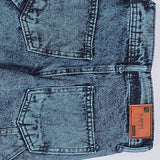 بنطلون قصات اولادي من سن 6 سنين ل 12 سنه بوي فريند تلبيس واسع جميع المواسم جينزغامق من الأنطوني جينز - 3064