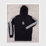 سويت شيرت مخرم مربعات رجالى روزيتا نايلون فولار مستورد اسود شتوي من تورنيدو - 31603