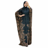 ملحفة رسومات حريمي قطيفه فرنساوي مضلع الوان متعدده شتوي من ايه ال واي - 32512