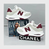 حذاء سنيكرز حريمى فوندي جلد إسكاي مستورد ونعل PVC حقن الوان متعددة جميع المواسم من ميلانو - 3324