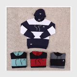 سويتشيرت خاص قصات كابيشون طباعه اديداس رجالي قطن ملتون الوان متعددة شتوي من تورنيدو - 33301