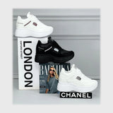 حذاء سنيكرز حريمى فوندي جلد إسكاي مستورد ونعل PVC حقن الوان متعددة جميع المواسم من ميلانو - 3383