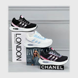 حذاء سنيكرز حريمى فوندي جلد إسكاي مستورد ونعل PVC حقن الوان متعددة جميع المواسم من ميلانو - 3608