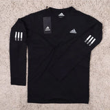 تيشيرت بدي كم طباعة رجالى شعيرات سادة الوان متعددة شتوي من تورنيدو - 3652101