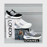 حذاء سنيكرز حريمى فوندي جلد إسكاي مستورد ونعل PVC حقن الوان متعددة جميع المواسم من ميلانو - 3690