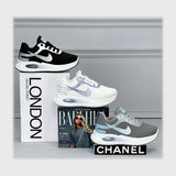 حذاء اسنيكرز حريمى فوندي تريكو نسيج خيط مستورد ونعل PVC حقن الوان متعددة كل المواسم من ميلانو - 3706