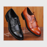 حذاء بانص رجالى فوندي PU اسكاي مستورد اسود جميع المواسم من إسكافي - 38-BK