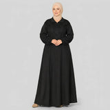 عباية رسومات حريمى قطيفة سادة مشكل الوان شتوى من نورهان - 4001-M