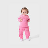 ترنج قطعتين بناتي بناتي ملتون قطن100‎%‎ ‌‎ الوان متعددة شتوي من لارك ارت - 4003