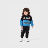 ترنج قطعتين اولادي اولادي ملتون قطن100‎%‎ ‌‎ الوان متعددة شتوي من لارك ارت - 4008