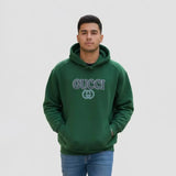 سويت شيرت هودي رجالى ميلتون قطن 100% اخضر-اسود-فستقي شتوي من روبيس - 4010