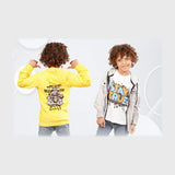 توينز مطبوع قطعتين اولادي بنجالين مستورد الوان متعددة شتوي من أسامة تكس - 4021