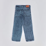 بنطلون اديداس باجي بناتي من سن 6 سنين ل 12 سنه بوي فريند تلبيس واسع جميع المواسم جينزغامق من الأنطوني جينز - 4029-dark